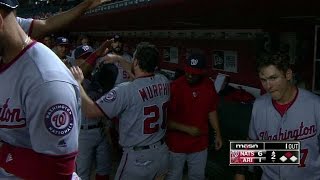 WSH@ARI: Rendon plates two with a double to left