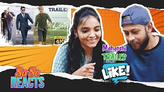 Maharshi Trailer REACTION | Mahesh Babu, Pooja Hegde | DSP | MUMBAI THAMIZH | Sa Se Galatta