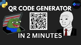 Make a QR Code Generator using Python in 2 Minutes