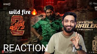 Pushpa 2 Trailer Reaction Malayalam | Allu Arjun | Sukumar | Rashmika Mandanna | JM Cinema Journey