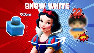 DIY Snow White with Mini Bricks (0.3 cm) | Cute Step-by-Step Tutorial!