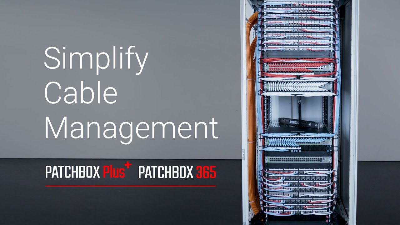Patchbox Simplify Cable Management Youtube