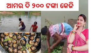 We got a lot of snails  || ଗେଣ୍ଡା ପାଇଲୁ ବନ୍ଧୋରେ ଗାଧ୍ଲା ବେଲେ || @MeetaHPradhan