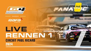 FULL RACE | Rennen 1 | Paul Ricard | GT4 European Series powered by Rafa Racing Club 2024 (Deu)