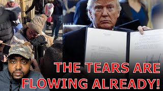 Migrants BREAK DOWN IN TEARS After Trump SHUTS DOWN Border And Starts MASS DEPORTATIONS On Day One!