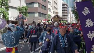 烏森神社　例大祭　本社神輿渡御　2024/05/05  b16