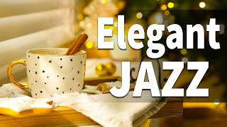 Elegant Jazz Music ☕ Calm & Stress Relief with Sweet Winter Jazz and Exquisite December Bossa Nova