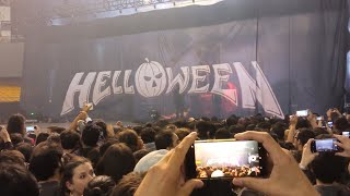 Helloween \u0026 HammerFall - United Forces - Chile (Movistar Arena 4/10/2022) Recopilatorio Cancha