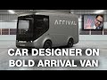 The radical all composite super van's by Arrival | Niels van Roij Design