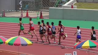 20190613_南九州高校総体_男子1500m_予選2組