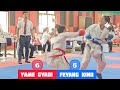 yame gyadi vs feyang kino 9th nskfi state level karate championship 2023.