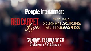 🔴 2023 SAG Awards: Red Carpet Live | February 26th, 2023 5:45PM ET | Entertainment Weekly