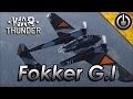 Fokker G.1 Gameplay and Digital Heritage (War Thunder )