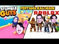 ERA X Cikidot : Cikidot Pertama Kali Main Game Stumble Guys & Roblox