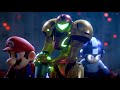 Mario Almost Dies in All Super Smash Bros Ultimate Animation Trailers (4k Ultra HD Cutscenes Movie)