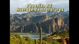 Average Monthly Temperatures in Phoenix | Guess The Year Average Max Temperature!