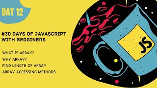 Array in javascript | 30 Days of javascript | malayalam | Hackphiles
