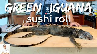 Green Godzilla Iguana Sushi | Catch Clean Cook