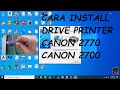 Cara Install Drive Printer Canon pixma ip2770 / Canon Ip2700