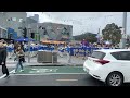 墨尔本联邦广场军乐队表演：法轮大法好 marching band performance at federation square melbourne falun dafa is good