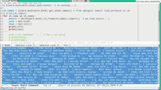 Python in Emacs 0044 - How to convert Excel workbook to SQLite database?