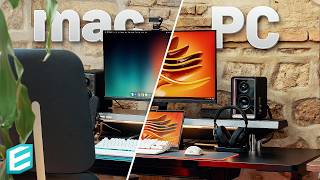My Mac & PC Workstation - Desk Setup Tour 2025