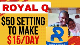 Royal Q $50 Capital Strategy Setting To Make $10+ Profit Daily