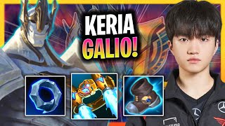 KERIA IS READY TO PLAY GALIO! | T1 Keria Plays Galio Support vs Akali!  Season 2025