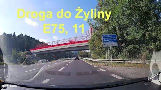 Droga do Żyliny. E75, 11. Słowacja. Slovensko. Slovakia.