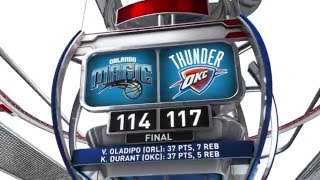 Orlando Magic vs Oklahoma City Thunder - February 3, 2016