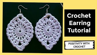 How to Crochet Easy Earring