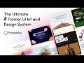 The Ultimate Framer UI kit, Component library and Design System - Frameblox