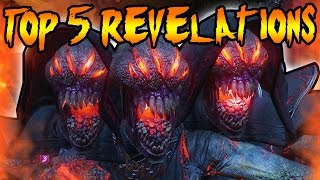 Top 5 UNSOLVED SECRETS In REVELATIONS! Black ops 3 Zombies TOP 5 Easter Eggs You Didn't Know