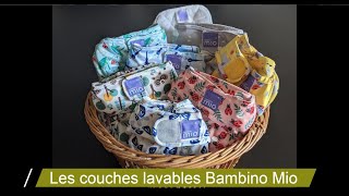 COUCHES LAVABLES Bambino Mio : TEST et AVIS (comment mettre, ajuster, changer, critique, conseil)