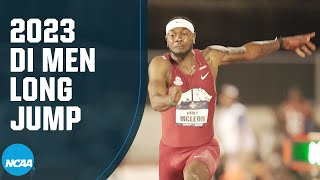 Men's long jump final - 2023 NCAA outdoor track and field championships