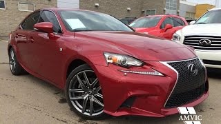 Used 2014 Red Lexus IS 250 AWD Premium F Sport In Depth Review | Lloydminster Alberta