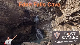 Hiking the Lost Valley Trail to Eden Falls Cave in Boxley, Arkansas 3/20/24