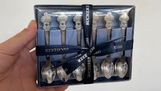 New Rolex Bucherer Lucerne set of 6 spoons