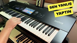 Hakan Çebi * Sen yanlış yaptın * Roland Fantom \u0026 E-A7 * Yamaha Genos2 \u0026 Montage * Korg Nautilus