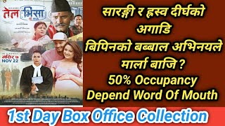 1st Day Box Office collection | Tel Visa | Bipin | Barsa | Puja | Buddhi | Reecha