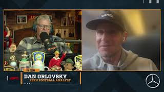 Dan Orlovsky on the Dan Patrick Show Full Interview | 1/3/25