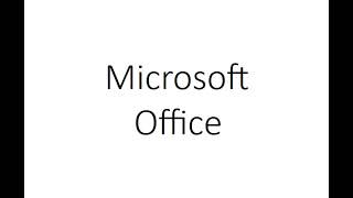 Microsoft Office