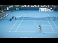 Top Spin 2K25 - Roger Federer Vs Alexander Zverev I Australian Open I Legend Difficulty (PS5)