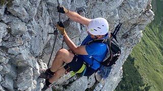 Klettersteig Köllenspitze #instagood #mountain #mountains #climbing #video