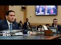 WATCH: Rubio said he’s never seen Trump fall asleep in a meeting. Rep. Lieu showed him the videos