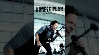 My Top10 SIMPLE PLAN Songs