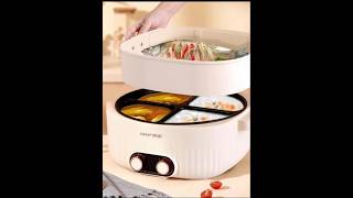 Electric Multi Cooker BBQ Kitchen Appliances #skyzonestore #shortvideo #multicooker#foryou #shorts