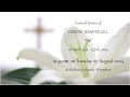 Funeral of Deirdre Gill