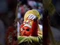 theechamundi vishnumoorthi theyyam_thirumudi kannur shorts status fire vishnu