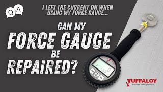 Can My Force Gauge Be Repaired? | Resistance Welding Q\u0026A